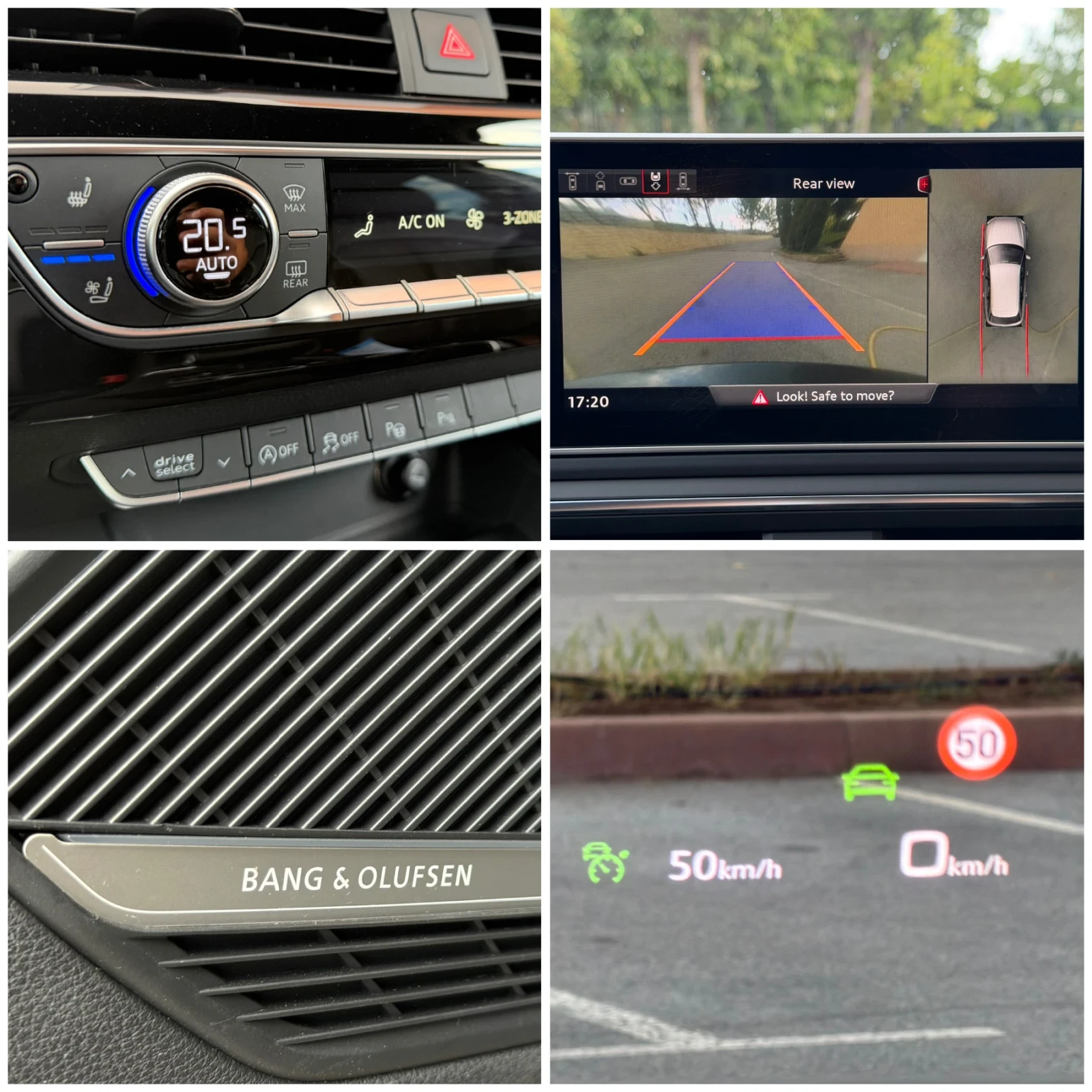 Audi A4 3.0TDI Quattro/S-Line/B&O/360/Обдухване/HUD/Matrix, снимка 13 - Автомобили и джипове - 56105960