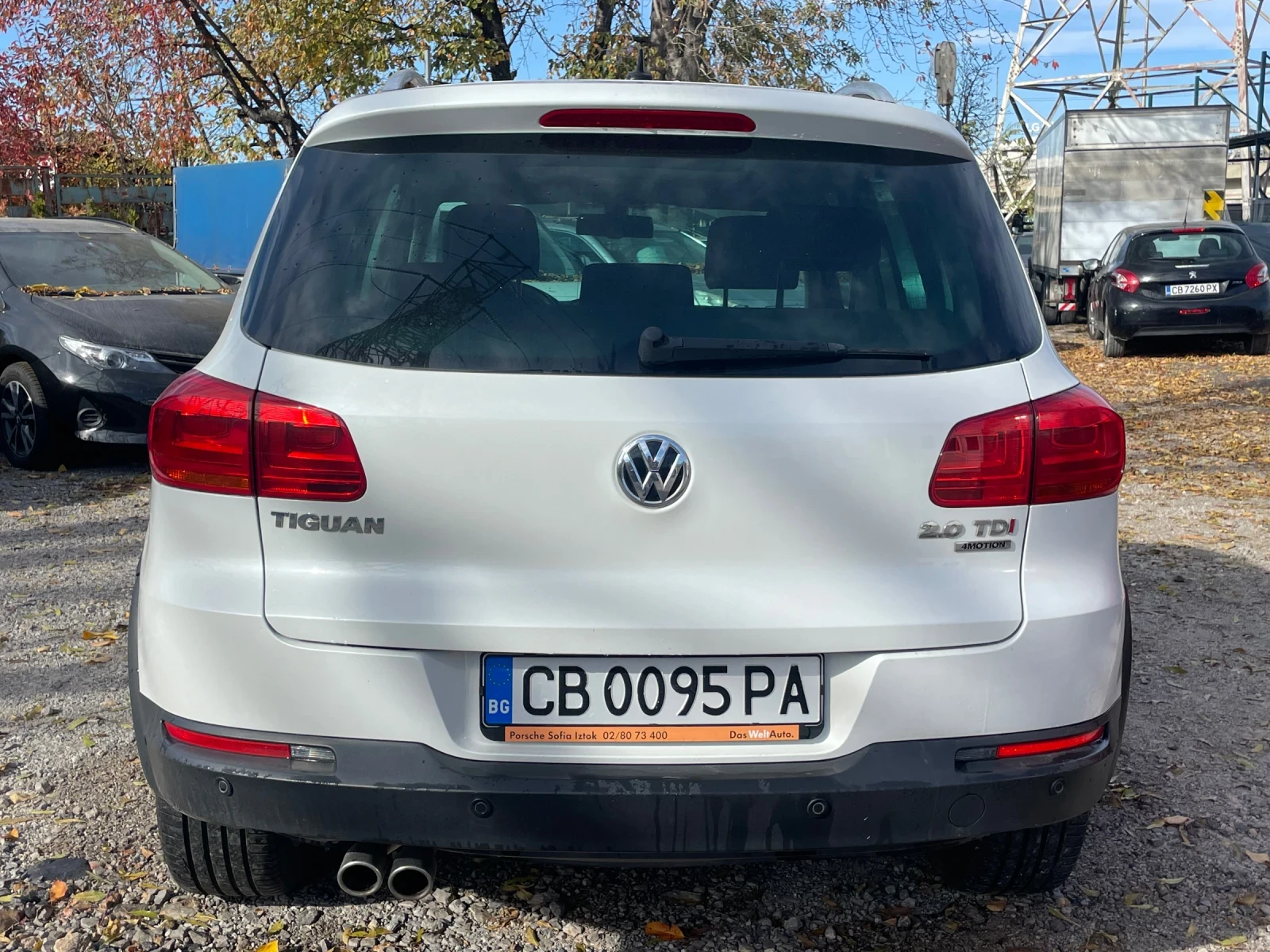 VW Tiguan 2.0TDI, ВТОРИ СОБСТВ, КУПЕНА ОТ ПОРШЕ СОФИЯ, ИСТОР - изображение 6