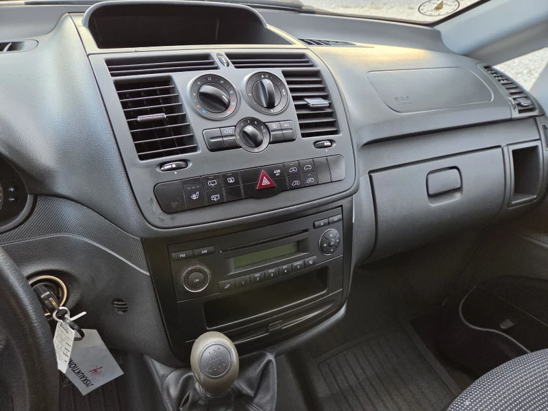 Mercedes-Benz Vito 113 CDI, Макси, Климатик, Две странични врати, снимка 11 - Бусове и автобуси - 52079295