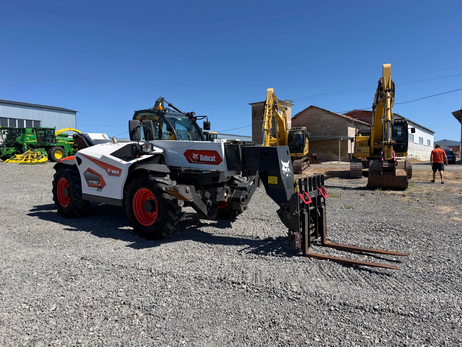 Телескопични товарачи Bobcat T 41.140 SPL САМО 1000 МОТО ЧАСА ЛИЗИНГ