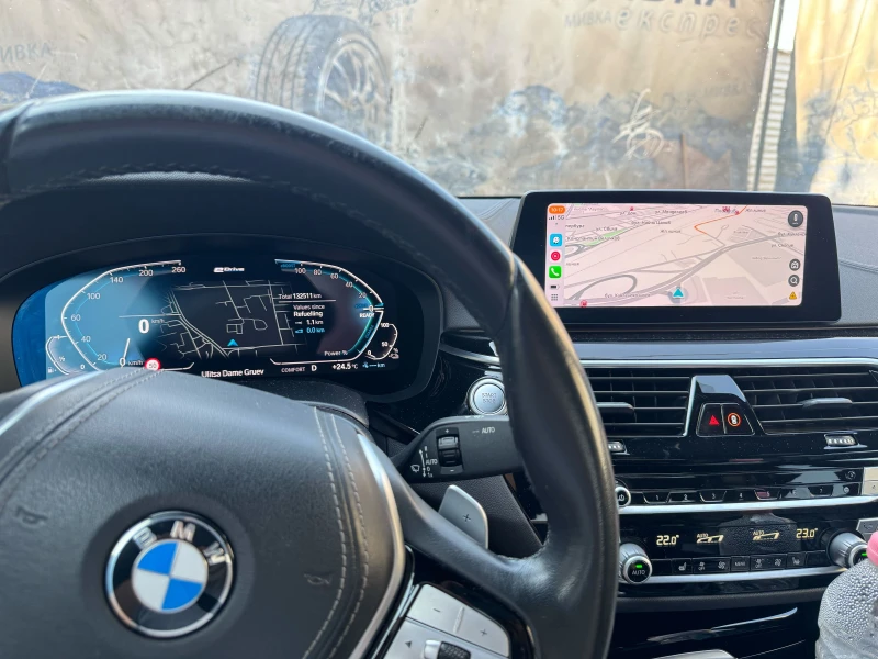 BMW 530E ТОП, Luxury line, xDrive, снимка 8 - Автомобили и джипове - 51402067