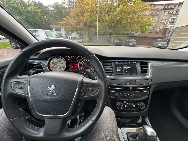 Peugeot 508 1.6 HDI PANO, снимка 12 - Автомобили и джипове - 52097287