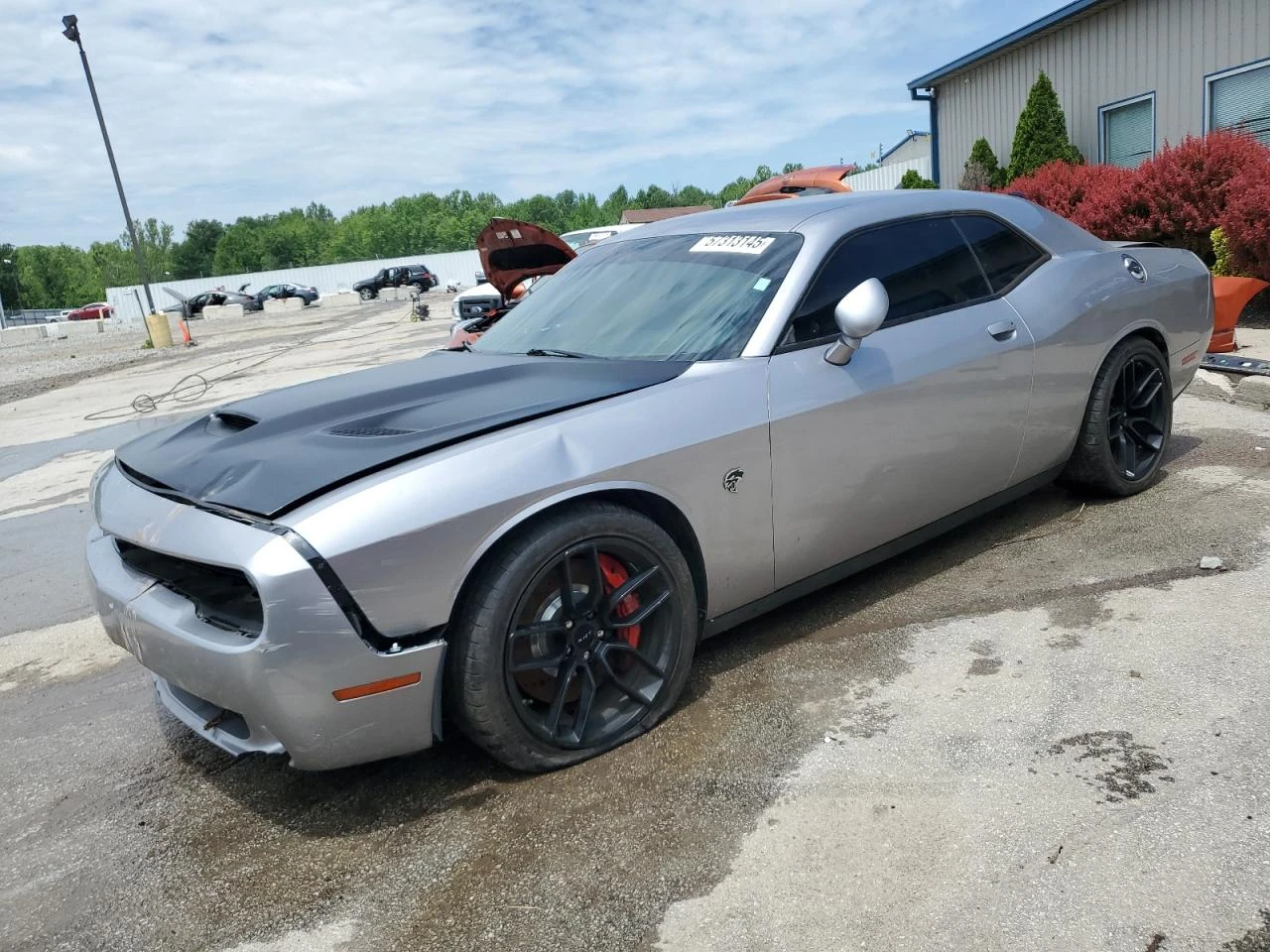 Dodge Challenger SRT HELLCAT 707hp/КОЖА/РЪЧКА/АВТОКРЕДИТ - изображение 3