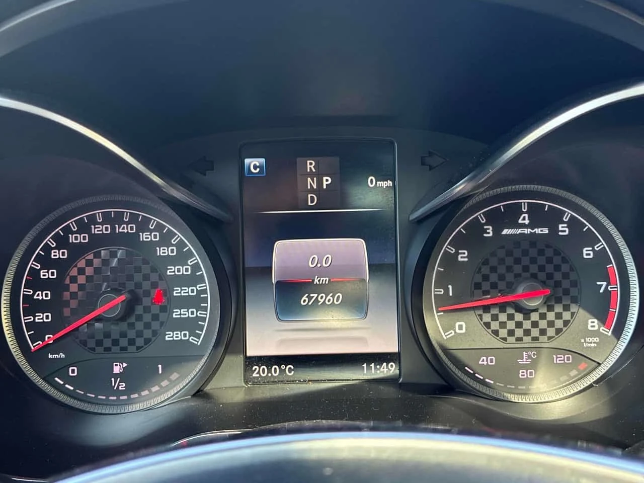 Mercedes-Benz GLC 43 AMG / 360 / Burmester / Carfax , снимка 8 - Автомобили и джипове - 56170180