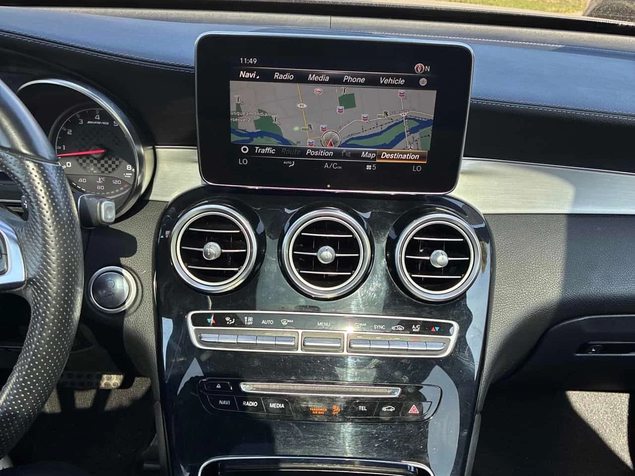 Mercedes-Benz GLC 43 AMG / 360 / Burmester / Carfax , снимка 9 - Автомобили и джипове - 56170180
