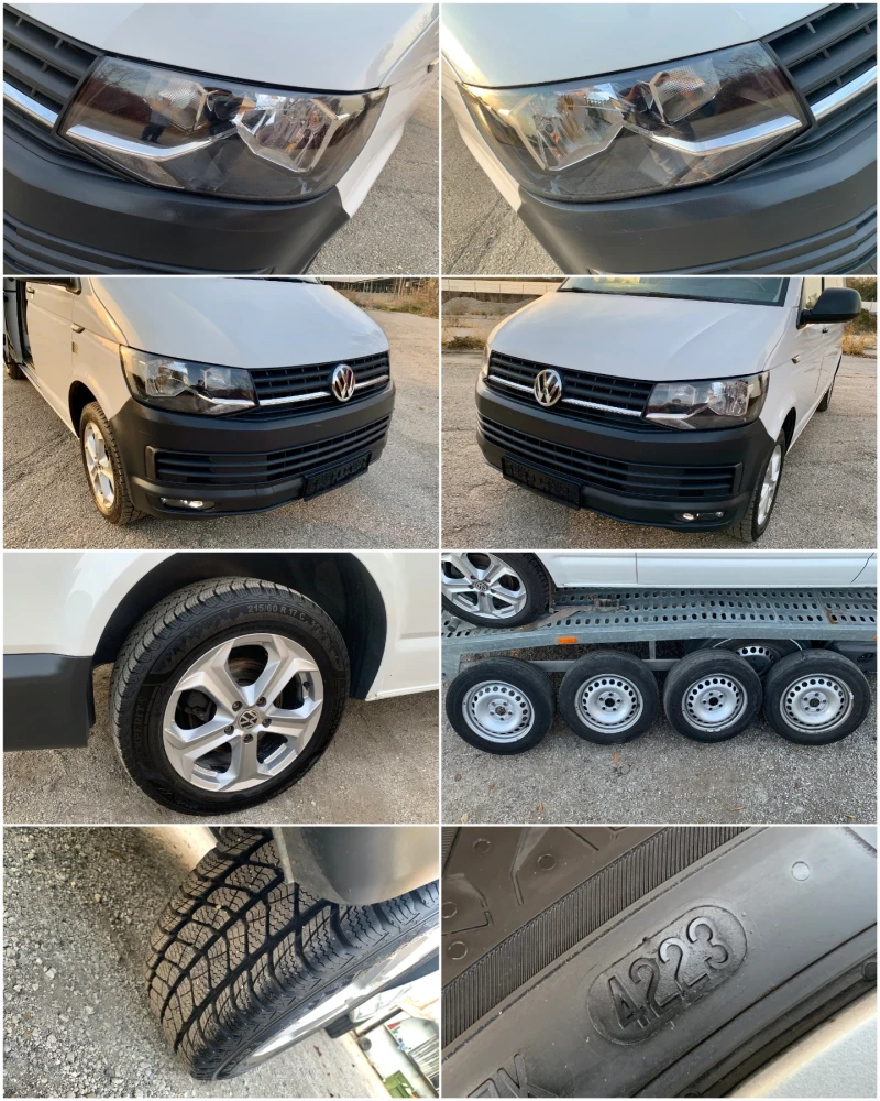 VW T6 2019г* EU6* MAXII БАЗА* ДВОЕН КЛИМАТИК* 17 ДЖАНТИ, снимка 17 - Бусове и автобуси - 49321628