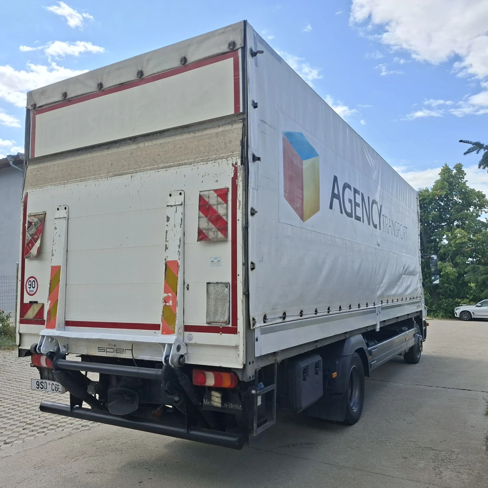 Mercedes-Benz Atego 1224 Бризент борд клима печка, снимка 4 - Камиони - 55415427