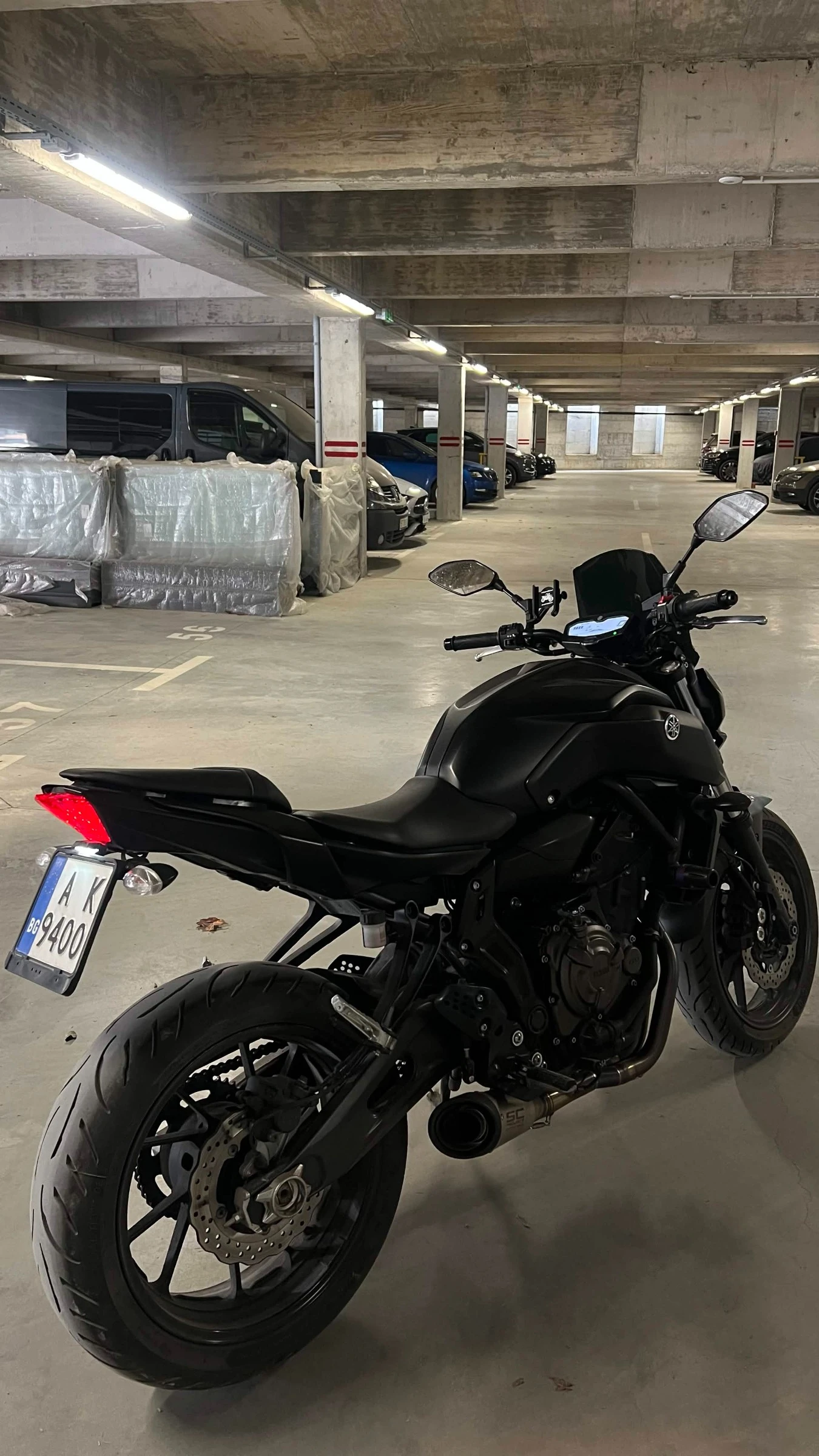Yamaha Mt-07 А2, снимка 3 - Мотоциклети и мототехника - 56543649