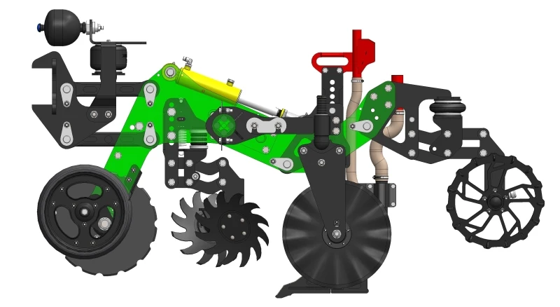 Култиватор VELES AGRO Strip-TiLL HERCULES, снимка 9 - Селскостопанска техника - 33231620