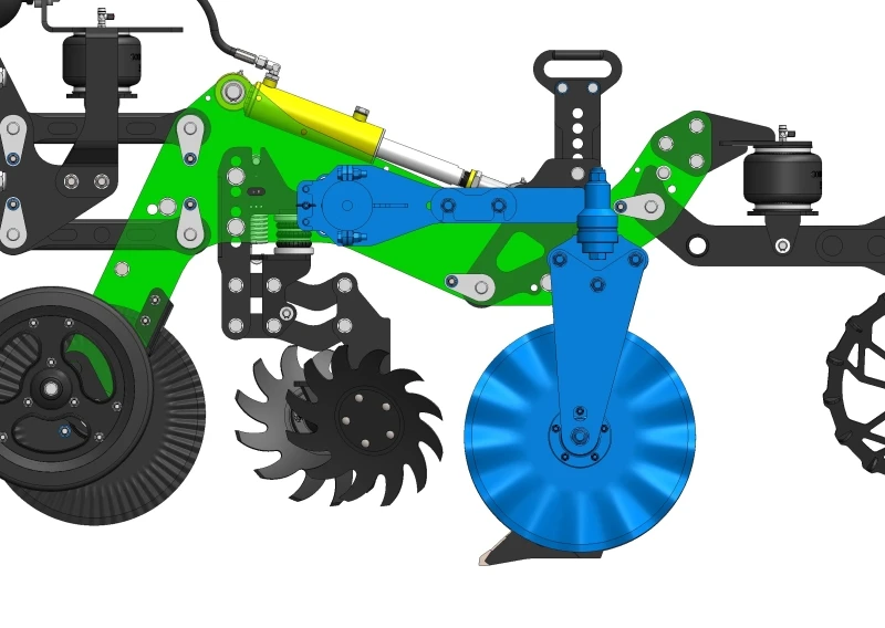 Култиватор VELES AGRO Strip-TiLL HERCULES, снимка 11 - Селскостопанска техника - 33231620