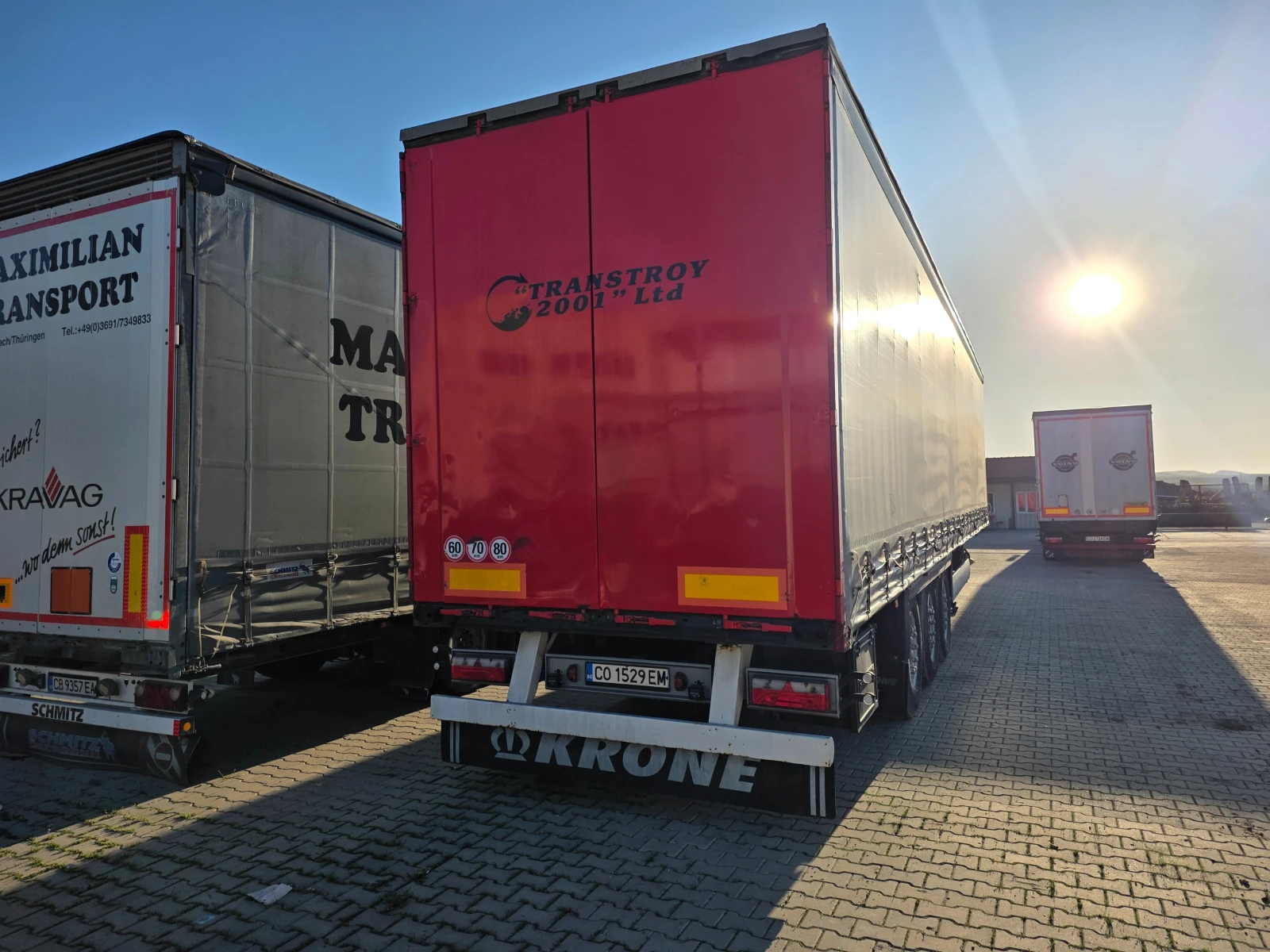 Полуремарке Krone sd27, снимка 3 - Ремаркета - 54574406