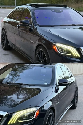 Mercedes-Benz S 560 AMG OPTIC ПАНОРАМА МАСАЖИ ДИСТРОТИК 20" джанти, снимка 5