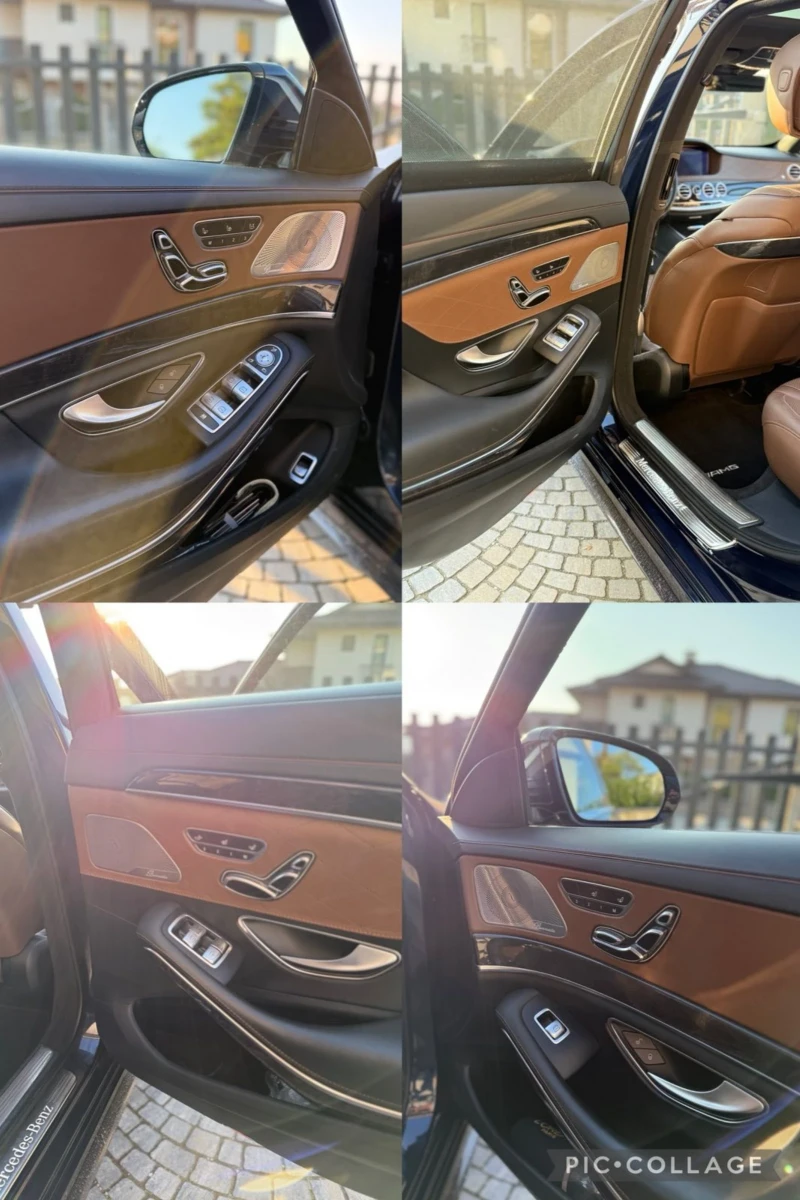 Mercedes-Benz S 560 AMG OPTIC ПАНОРАМА МАСАЖИ ДИСТРОТИК 20" джанти, снимка 7 - Автомобили и джипове - 52977036