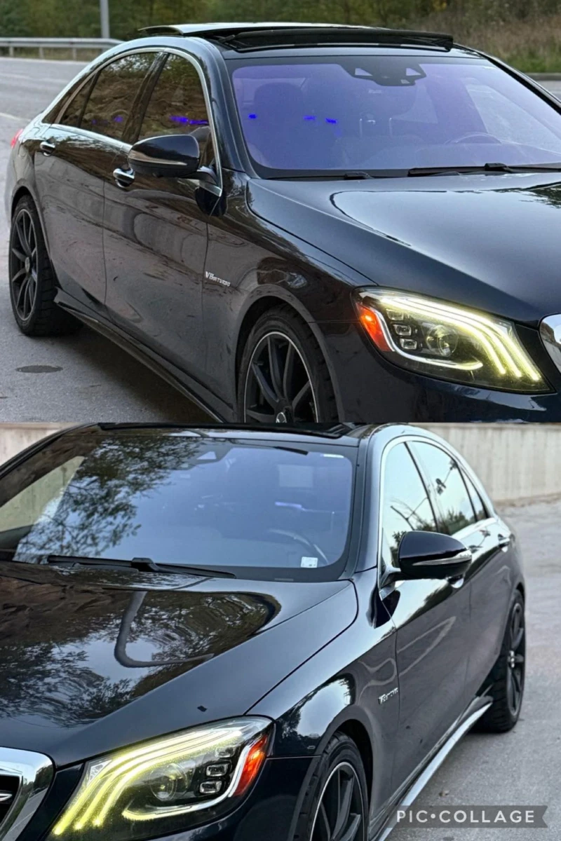 Mercedes-Benz S 560 AMG OPTIC ПАНОРАМА МАСАЖИ ДИСТРОТИК 20" джанти, снимка 5 - Автомобили и джипове - 52977036