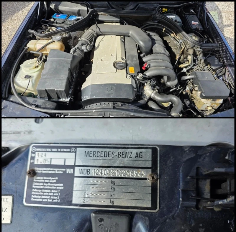 Mercedes-Benz 124 E 320, снимка 10 - Автомобили и джипове - 54389921