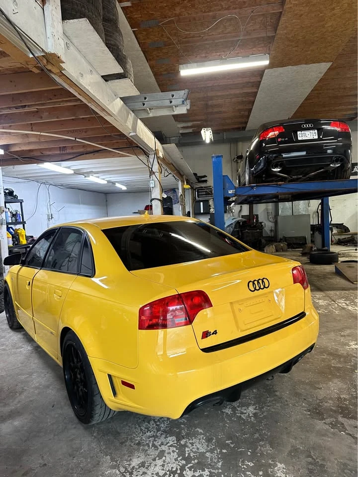 Audi S4 B7 DTM Imola Yellow * РЪЧНИ СКОРОСТИ * 1/12, снимка 3 - Автомобили и джипове - 55049069
