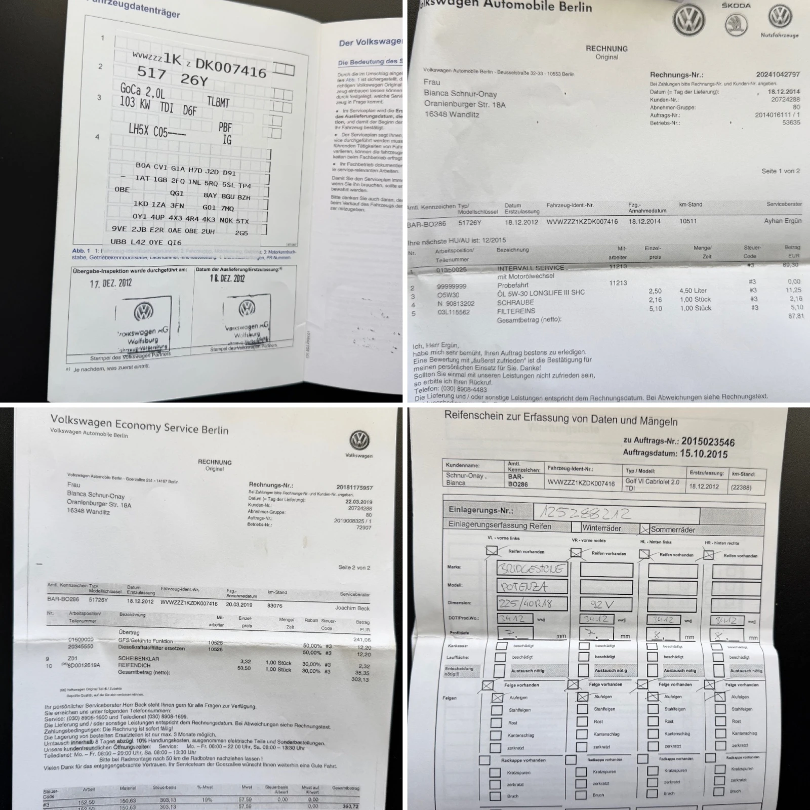 VW Golf VI Cabriolet 2.0 TDI Highline, снимка 15 - Автомобили и джипове - 56326281