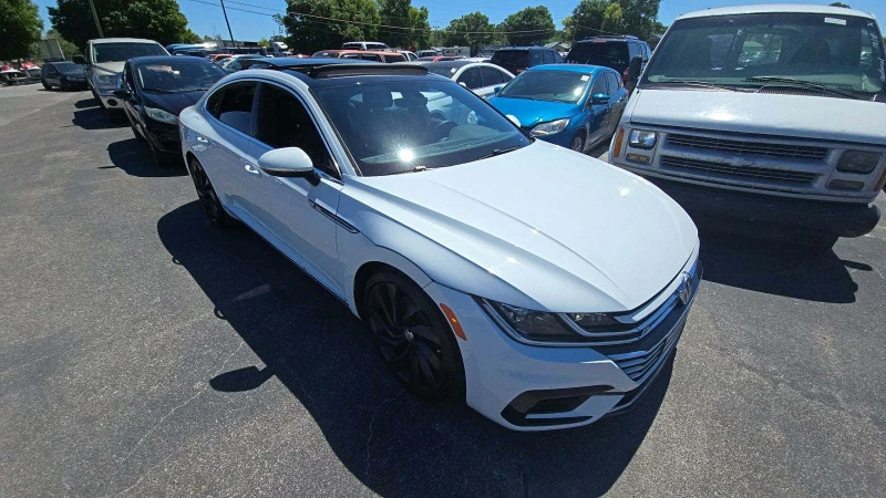 VW Arteon * 2019 * SEL R-Line* CARFAX* АВТОФИНАНСИРАНЕ* , снимка 1 - Автомобили и джипове - 49582172