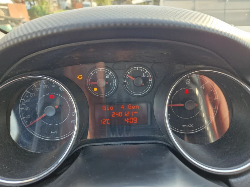 Fiat Bravo 1.9m.jet, 120кс, 09г, 240х.км.Италия, снимка 14 - Автомобили и джипове - 52402077