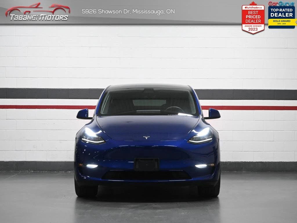 Tesla Model Y * АВТО КРЕДИТ* ЦЕНА ДО БГ * Сервизна история *  - изображение 3