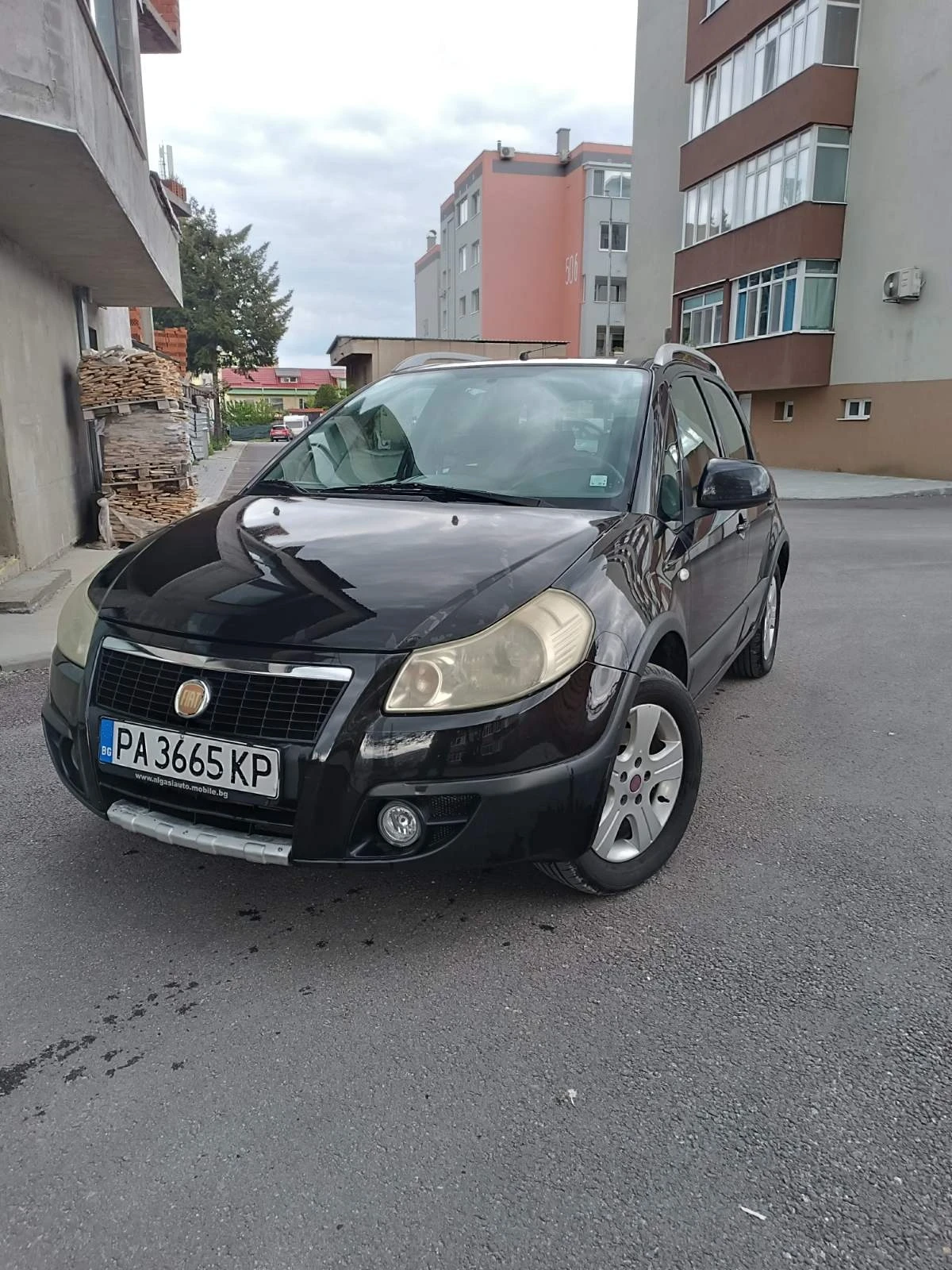 Fiat Sedici Газ и мултимедия