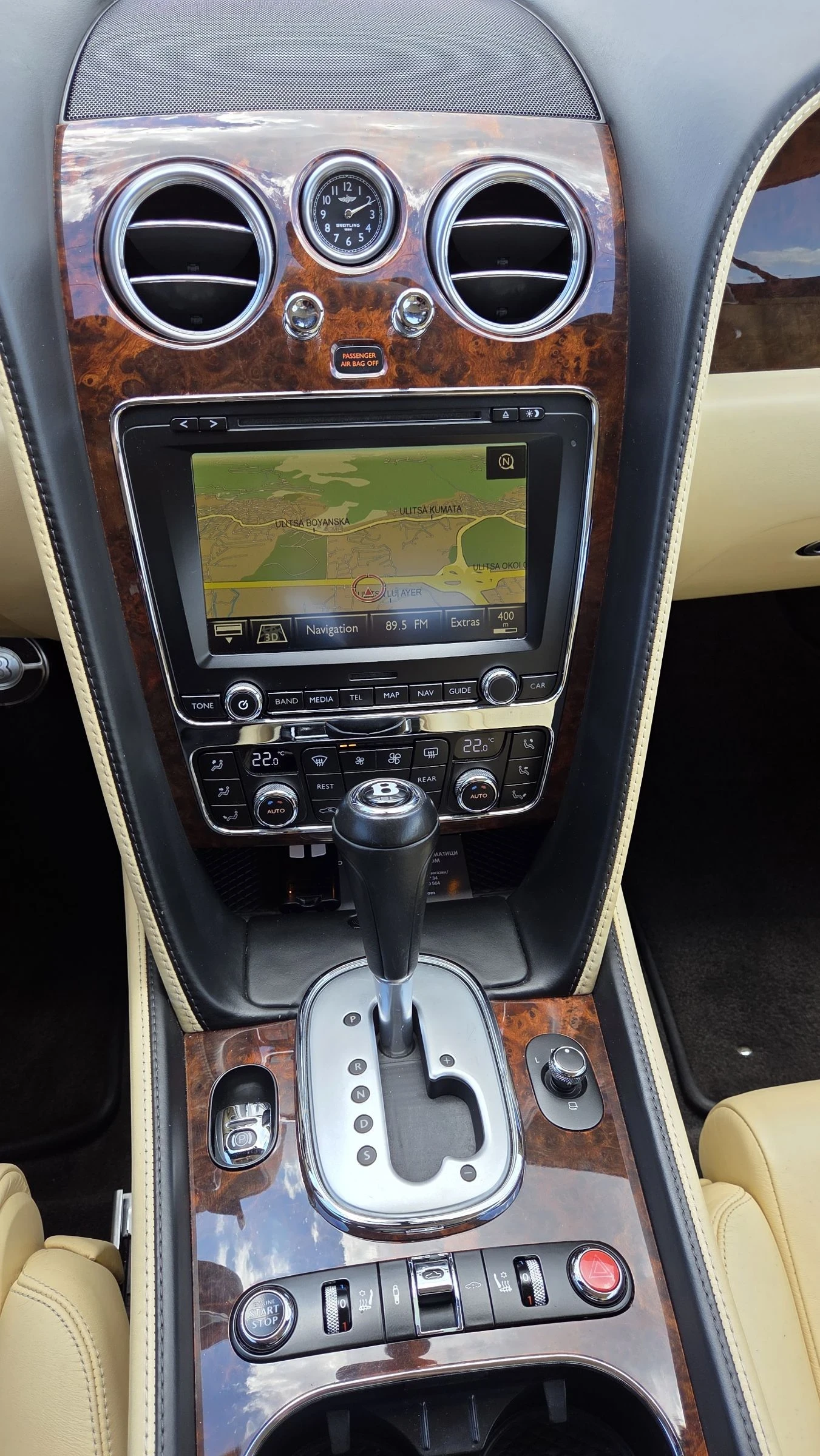 Bentley Continental gt GTC Cabrio W12, снимка 6 - Автомобили и джипове - 54961937