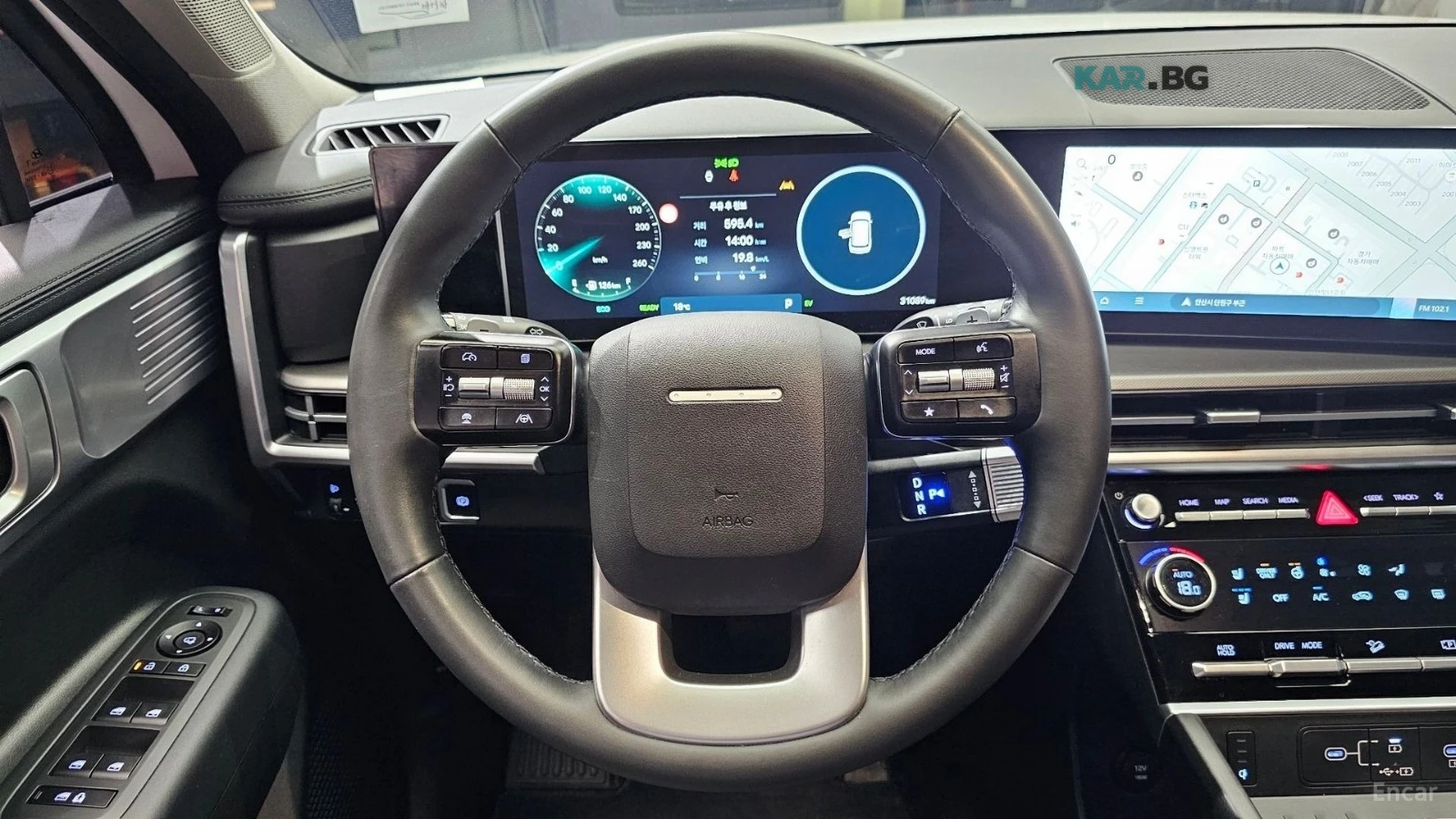 Hyundai Santa fe 1.6* HYBRID* INCLUSIVE* ПОДГРЕВ* ОБДУХВАНЕ* 360КАМ, снимка 12 - Автомобили и джипове - 54824936