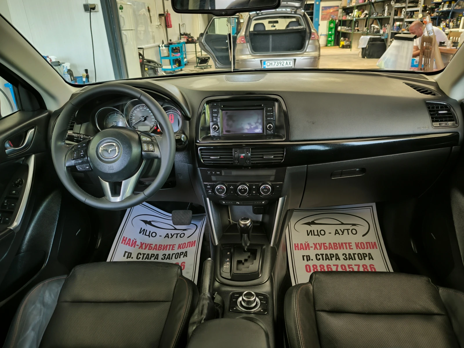 Mazda CX-5 2, 2-175k.4X4-ABTOMAT, КОЖА, НАВИ, КАМЕРА, LED!, снимка 10 - Автомобили и джипове - 55770465