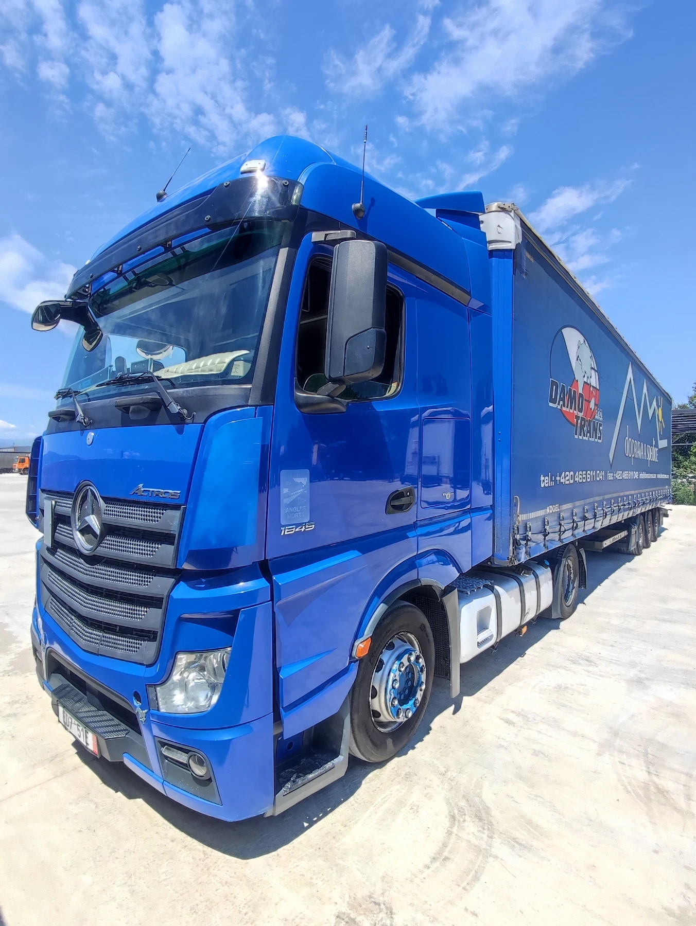 Mercedes-Benz Actros 1845 ЦЕНАТА Е ЗА КОМПОЗИЦИЯ 