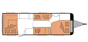Каравана Hobby 720 UKFe, снимка 12