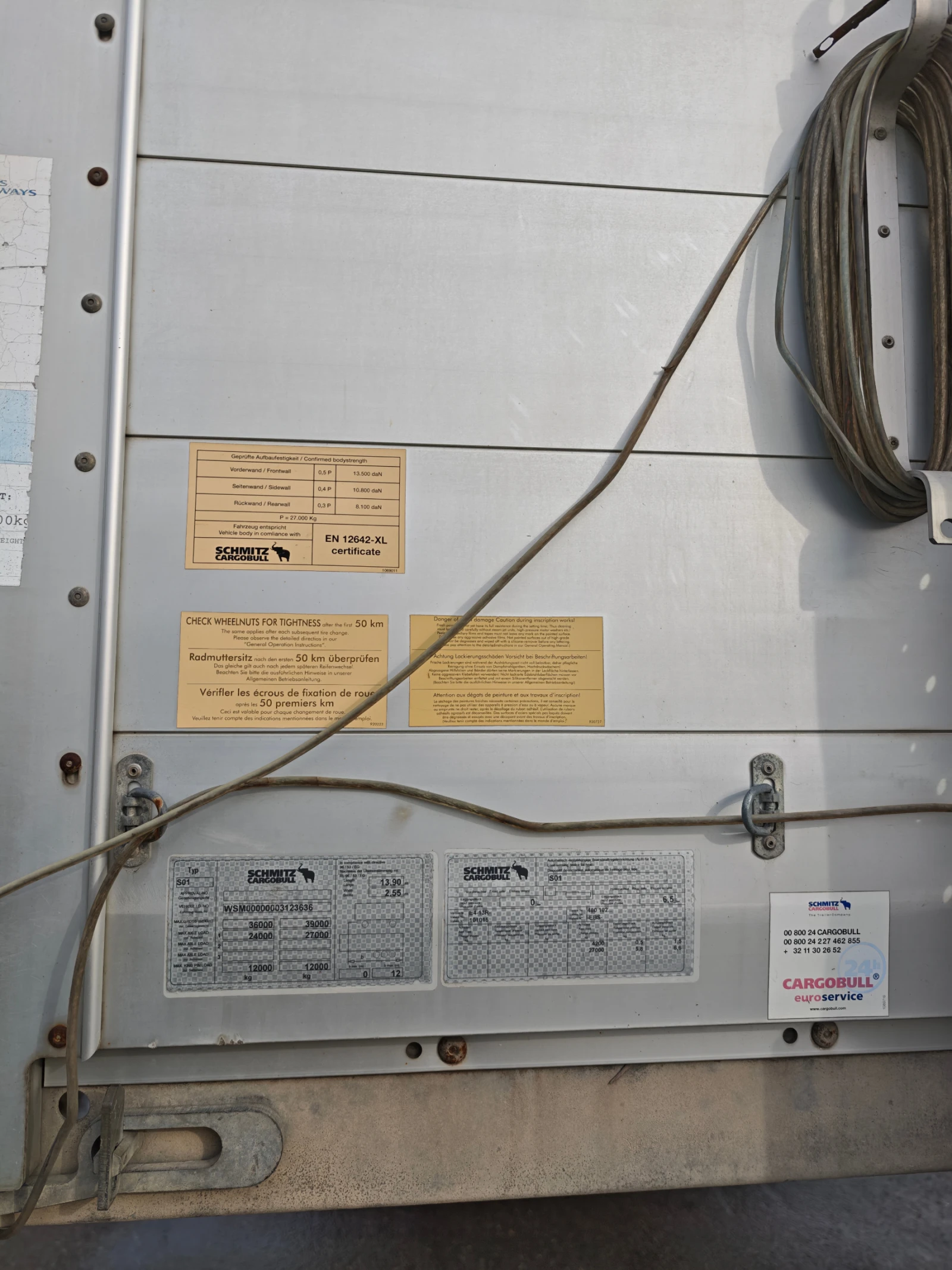 Полуремарке Schmitz, снимка 5 - Ремаркета - 53719015