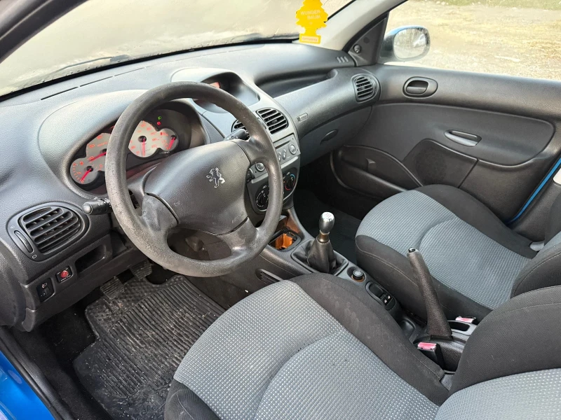 Peugeot 206 1, 400HDI EURO4 , снимка 7 - Автомобили и джипове - 48006506