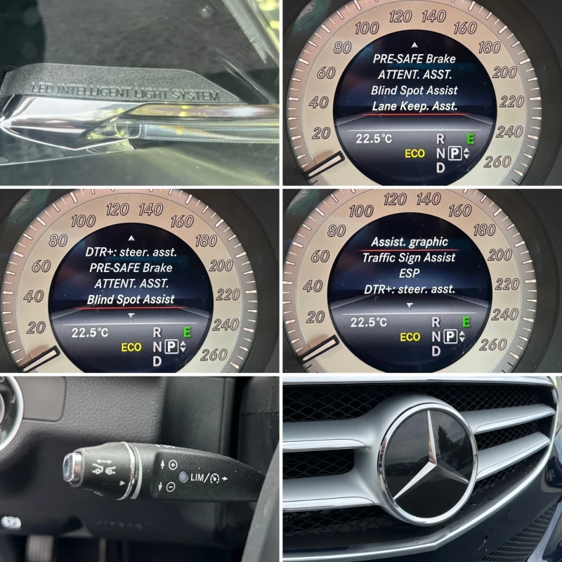 Mercedes-Benz E 350 4Matic Distronic Multi-beam Swiss ЛИЗИНГ, снимка 14 - Автомобили и джипове - 52483820
