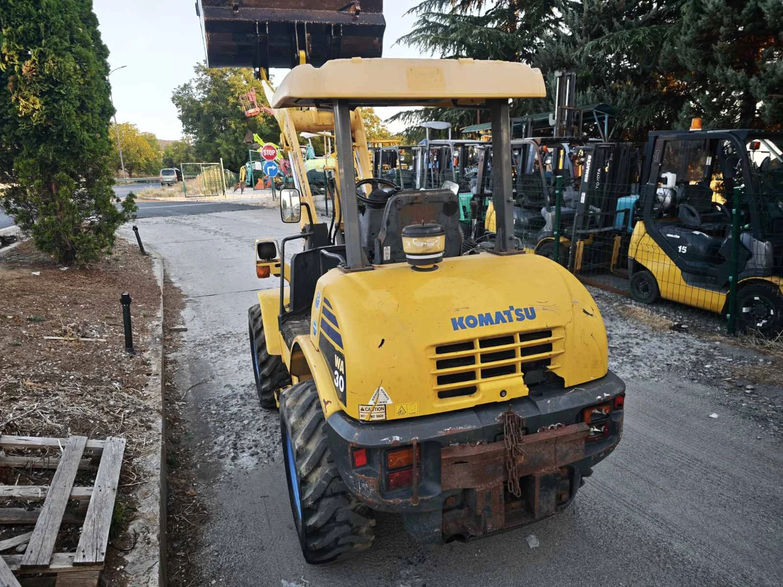 Мини челни товарачи Komatsu WL30 НОВ ВНОС ЯПОНИЯ, снимка 3 - Индустриална техника - 56014220