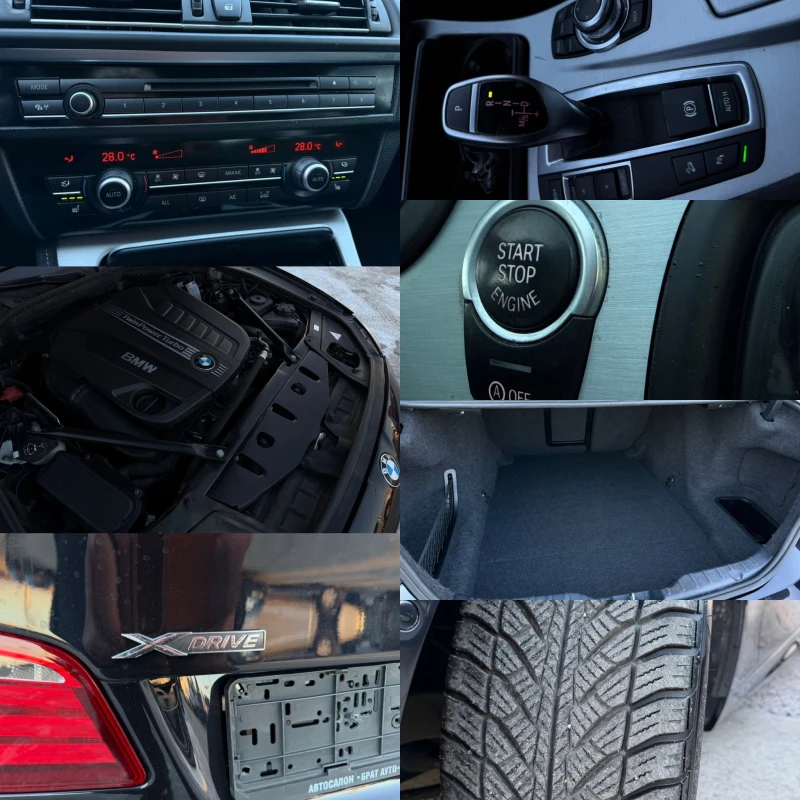 BMW 530 3.0D/X-DRIVE/ОРИГИНАЛЕН M-ПАКЕТ/РЕАЛЕН ПРОБЕГ, снимка 14 - Автомобили и джипове - 53174671