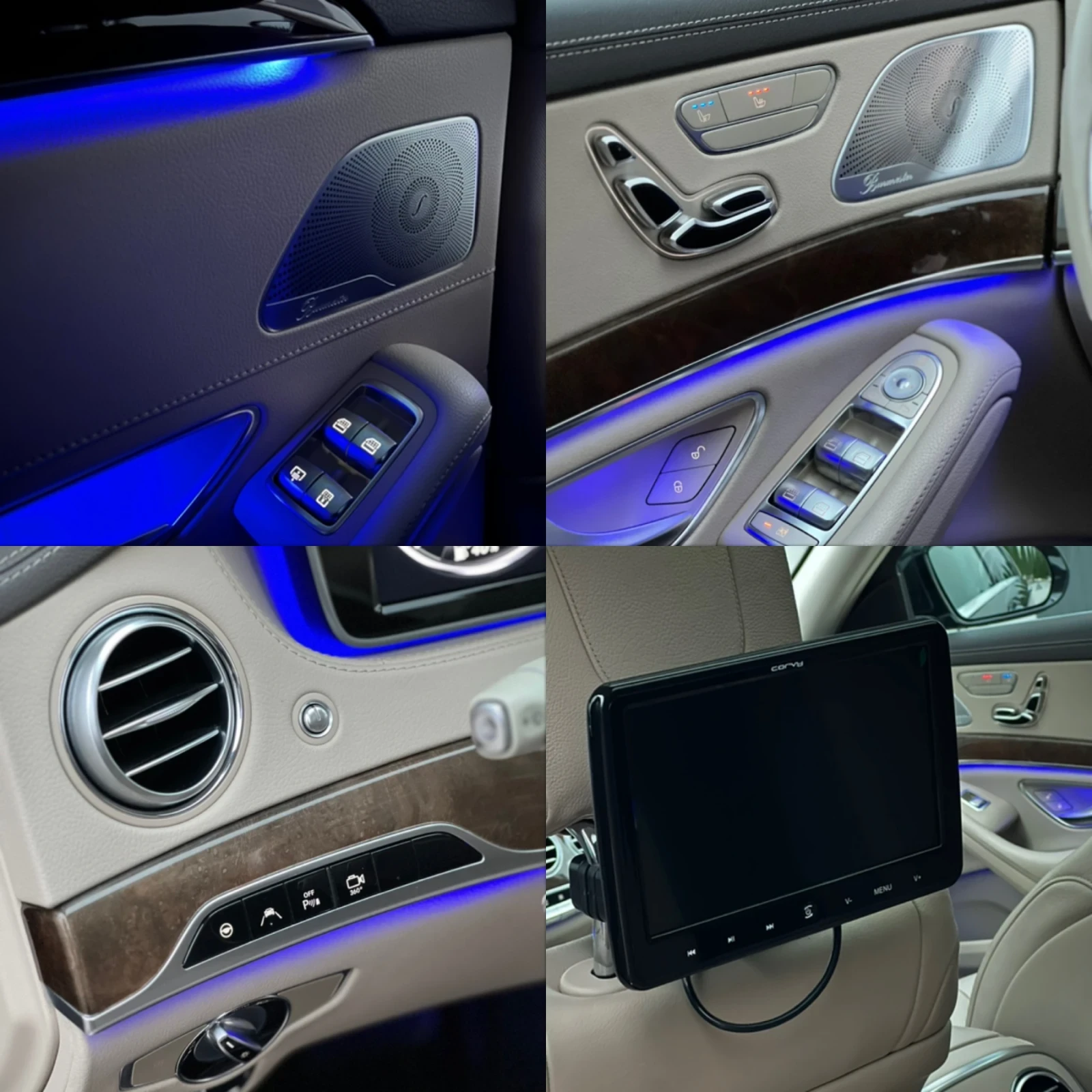 Mercedes-Benz S 350 BURMESTER/AMG* Line/////360* / | Mobile.bg   16