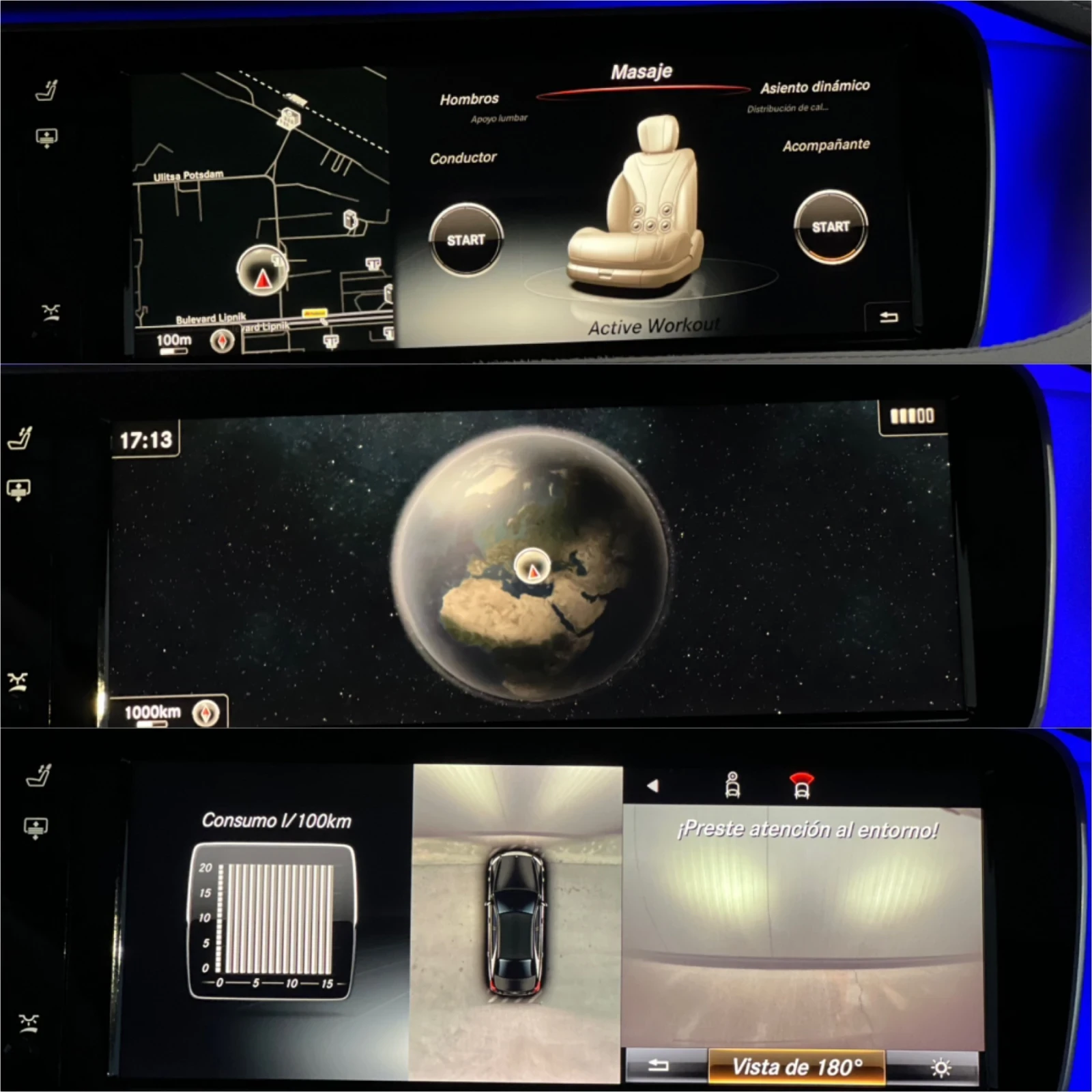 Mercedes-Benz S 350 BURMESTER/AMG* Line/////360* / | Mobile.bg   17