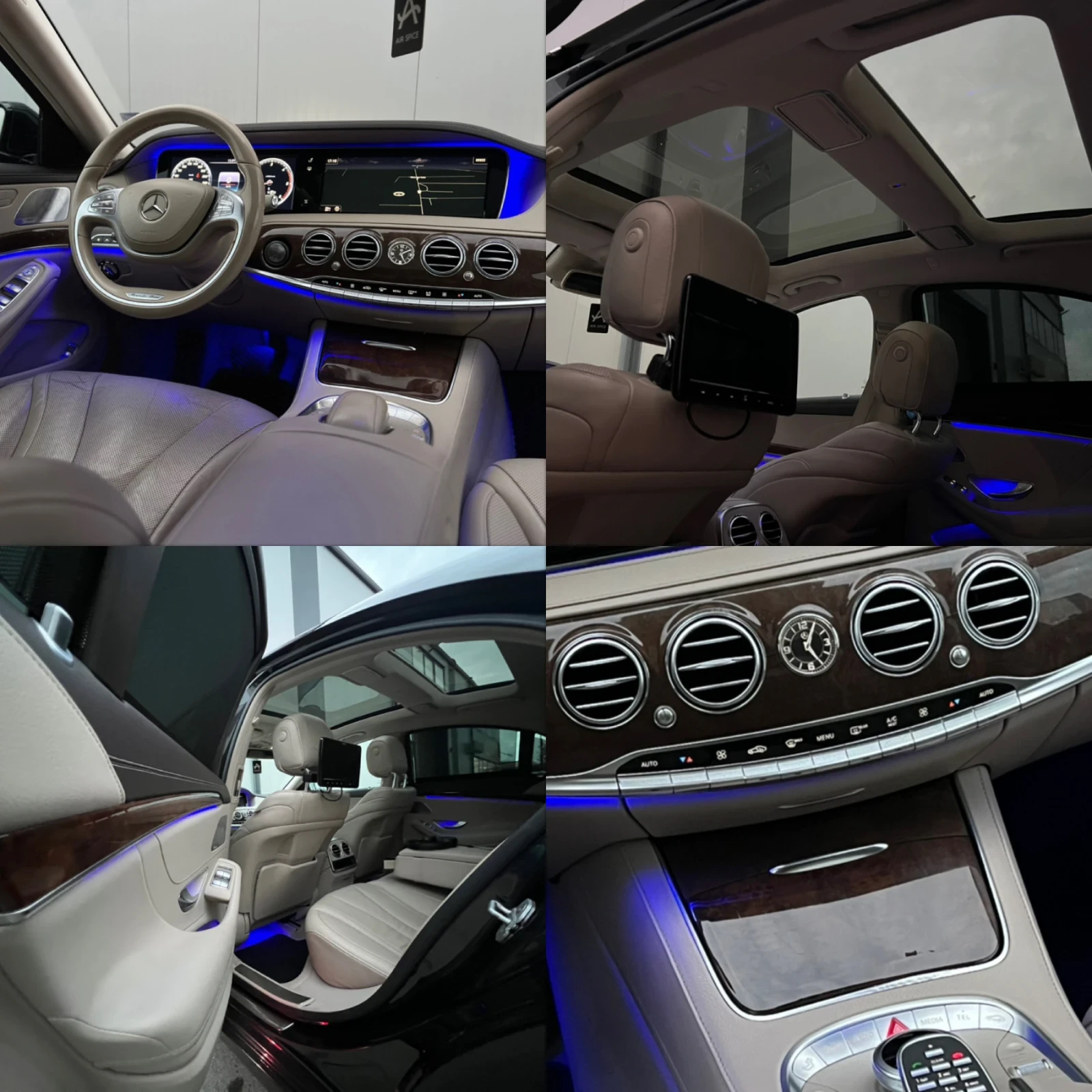 Mercedes-Benz S 350 BURMESTER/AMG* Line/////360* / | Mobile.bg   14