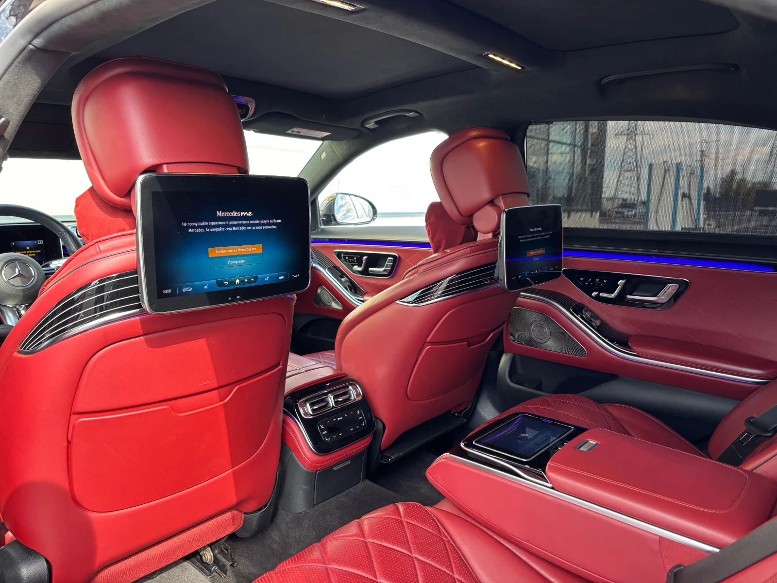 Mercedes-Benz S 580 L* 63EAMG* EXCLUSIVE* RED* DESIGNO* , снимка 9 - Автомобили и джипове - 54413938