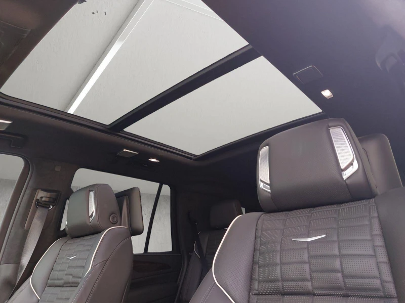Cadillac Escalade 6.2 V8 SPORT PLATINUM/AKG/HEAD UP/PANO/TV/7-МЕСТЕН, снимка 8 - Автомобили и джипове - 52141026