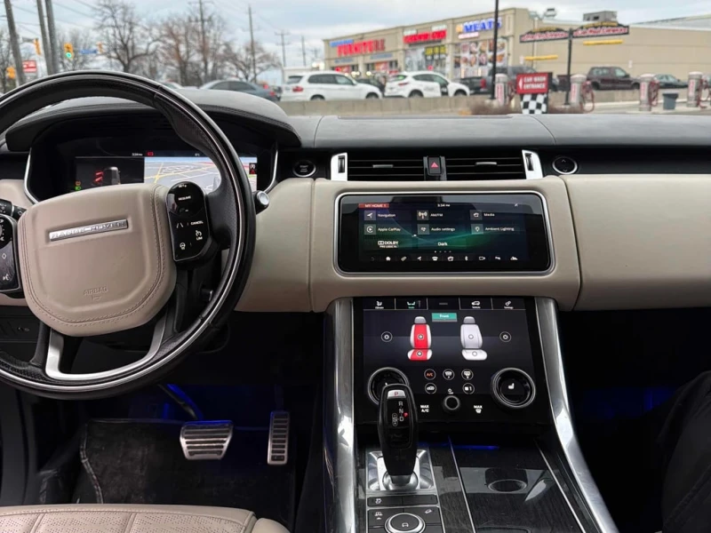 Land Rover Range Rover Sport * V6 Supercharged HSE Dynamic * CARFAX * БЕЗ ПЪРВО, снимка 9 - Автомобили и джипове - 52826249