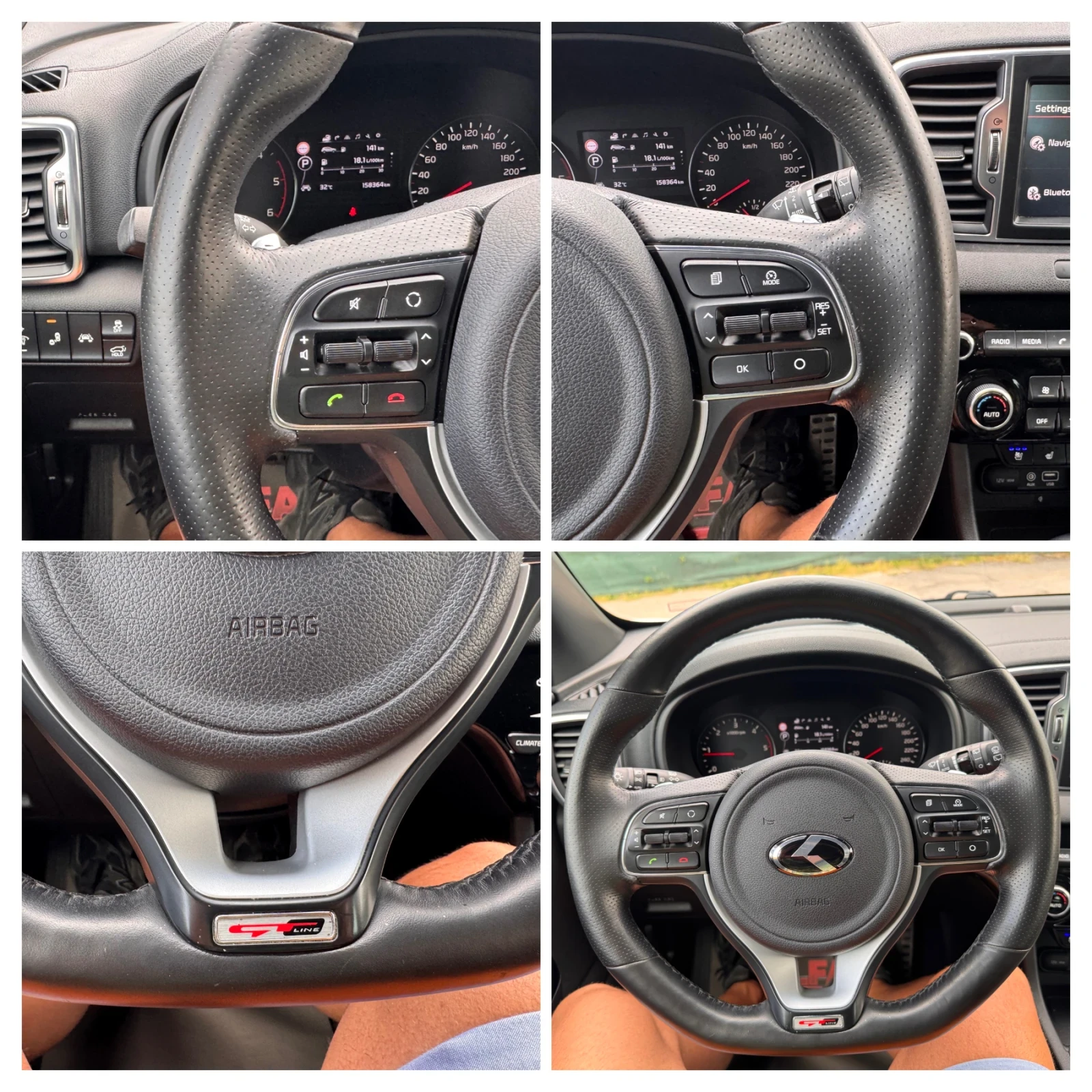 Kia Sportage 2.0d/GT-line/4x4/ВС.ЕКСТРИ/ПОРЪЧКОВА/OFF-ROAD///, снимка 16 - Автомобили и джипове - 54740444