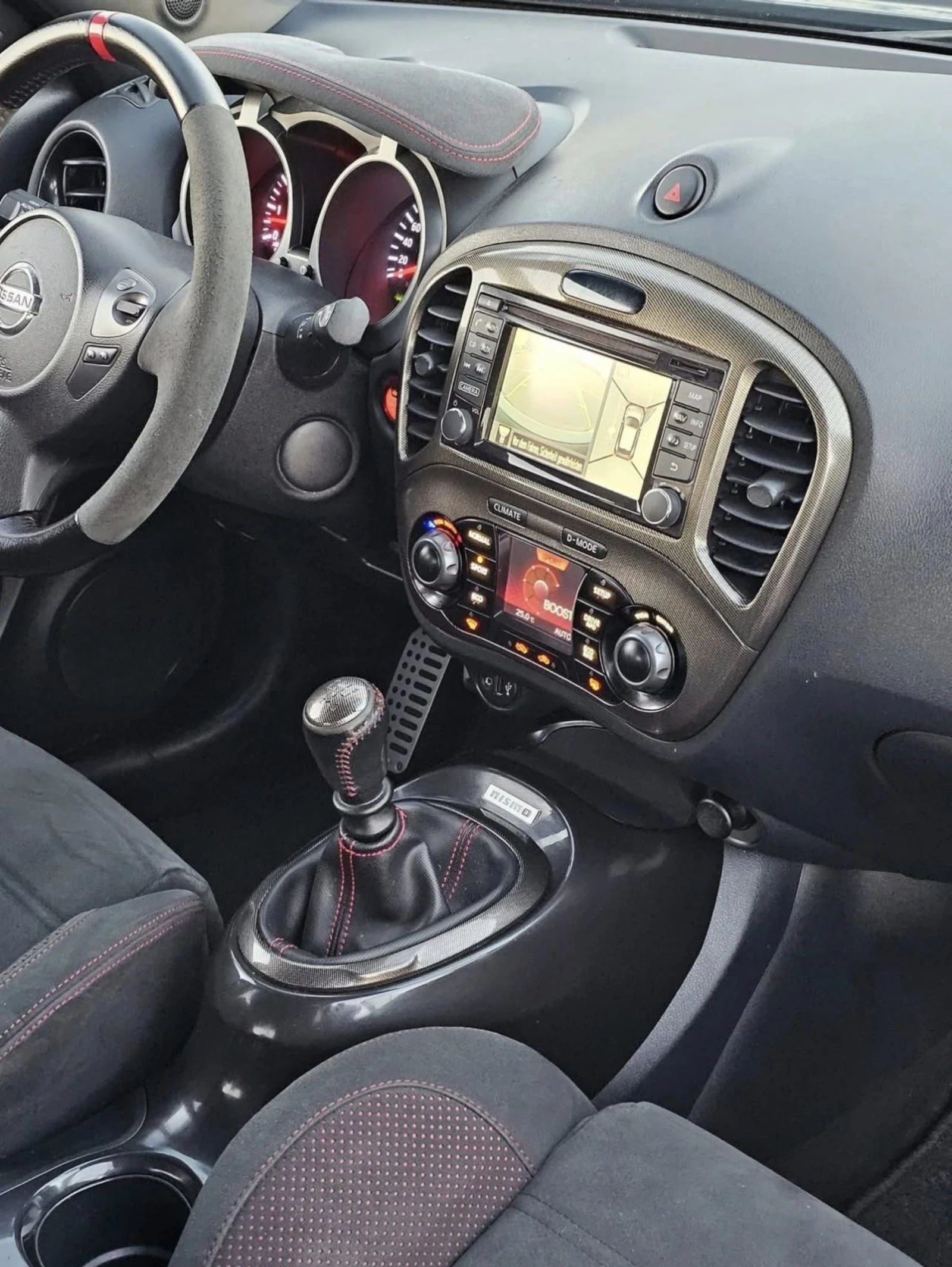 Nissan Juke * NISMO * 1.6 TURBO 200ps * КОЖА * KEYLESS * NAVI , снимка 11 - Автомобили и джипове - 54769123