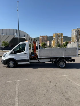 Ford Transit Самосвал с Кран 2017г., снимка 13