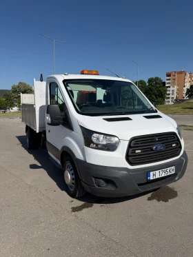 Ford Transit Самосвал с Кран 2017г., снимка 9