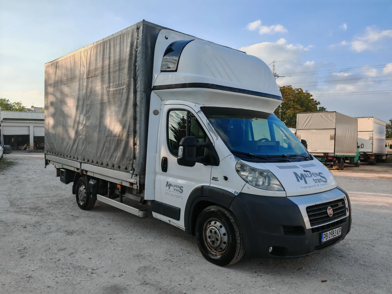 Fiat Ducato 3.0, 160 MULTIJET, 9-ПАЛЕТА, ПЕЧКА, ВЪЗГЛАВНИЦИ, снимка 1