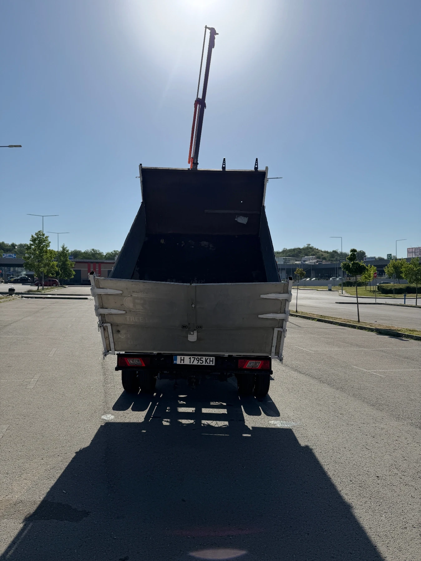 Ford Transit Самосвал с Кран 2017г., снимка 3 - Бусове и автобуси - 55087155
