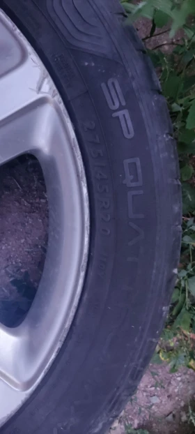 Гуми с джанти Dunlop 275/45R20, снимка 10 - Гуми и джанти - 46983681