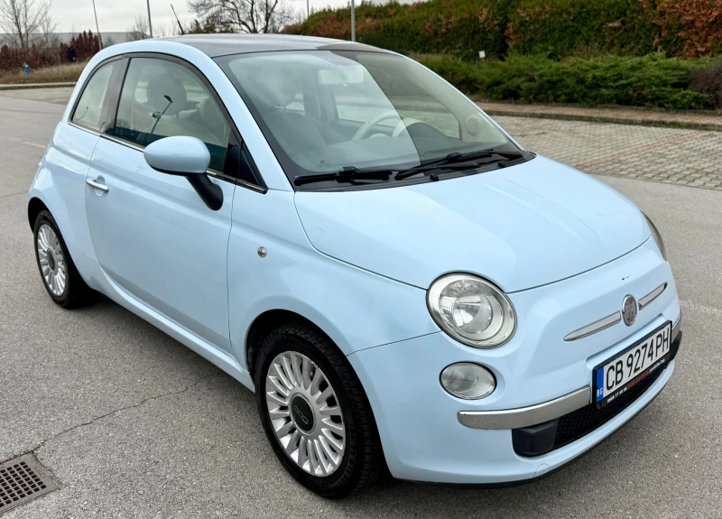 Fiat 500 1.4i/16V/100kc/6ck/ГАЗ/Панорама/Вс.платено!, снимка 3 - Автомобили и джипове - 52664156