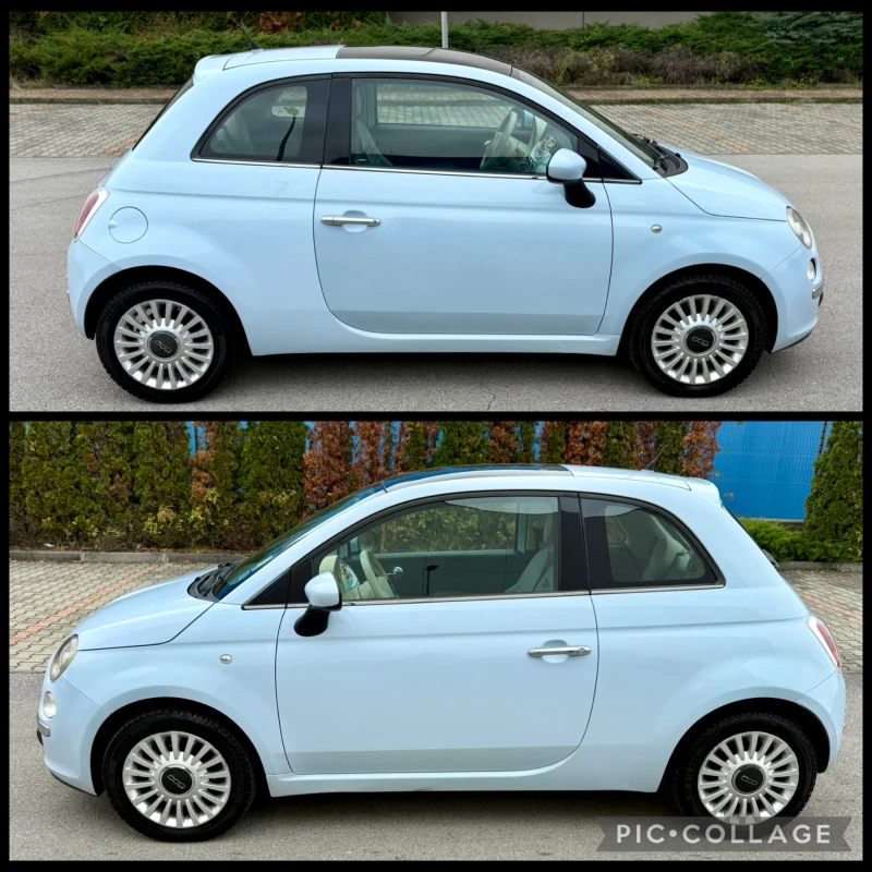 Fiat 500 1.4i/16V/100kc/6ck/ГАЗ/Панорама/Вс.платено!, снимка 7 - Автомобили и джипове - 52664156